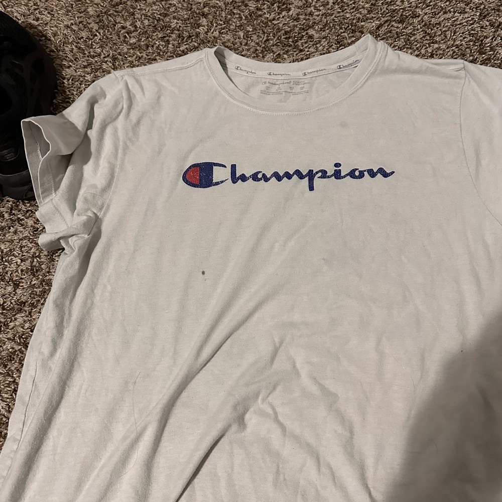 White Champion T Shirt